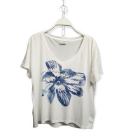 Dámske biele tričko s kvetinkou U.S. Polo ASSN