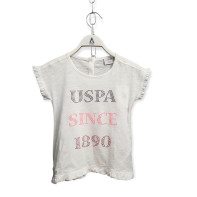 Dievčenské tričko s volánikmi U.S. Polo ASSN