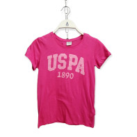Dievčenské tričko jednofarebné 1890 U.S. Polo ASSN