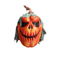 Maska Halloween-Tekvica oranžová